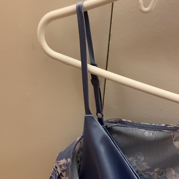 Ever New Gorgeous Light Blue Floral Short Dress - Picture 11 of 11